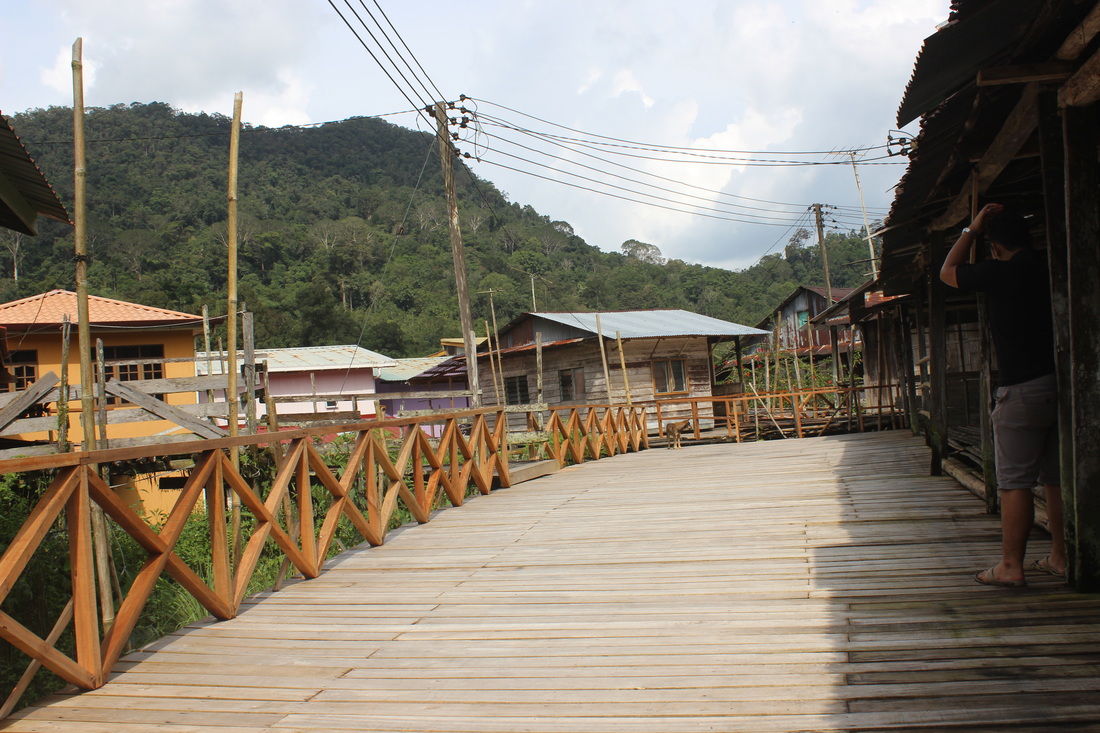 A surviving Bidayuh longhouse, traditional architecture with Backyard Tour Malaysia