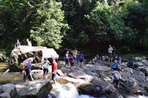 Reaching Tanju Waterfall with Backyard Tour Malaysia