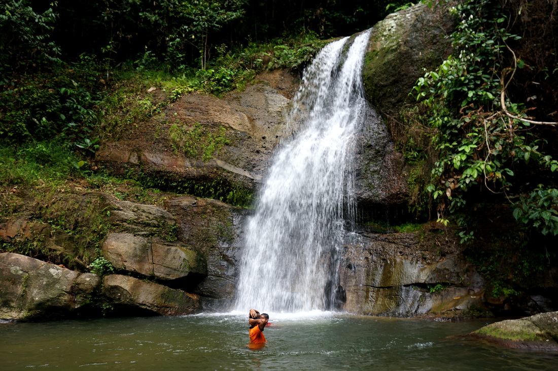 Waterfall Mabi in Sadir Village with Backyard Tour Malaysia
