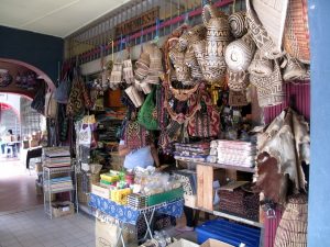 Shops in Main Bazaar Lots of handicrafts with Backyard Tour Malaysia