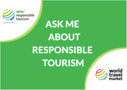 WTM banner on responsible tourism day with Backyard Tour Malaysia