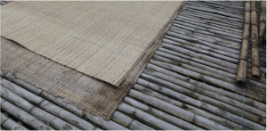 Kasah or Ombuok traditional Bidayuh mats with Backyard Tour Malaysia