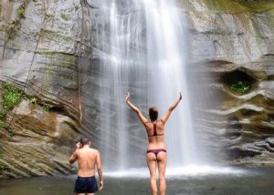 Waterfall in Sadir Village, Ban Buan Kukuot Read Responsible Traveler Tips with Backyard Tour Malaysia