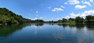 Blue Lake in Bau Town, the gold town with Backyard Tour Malaysia