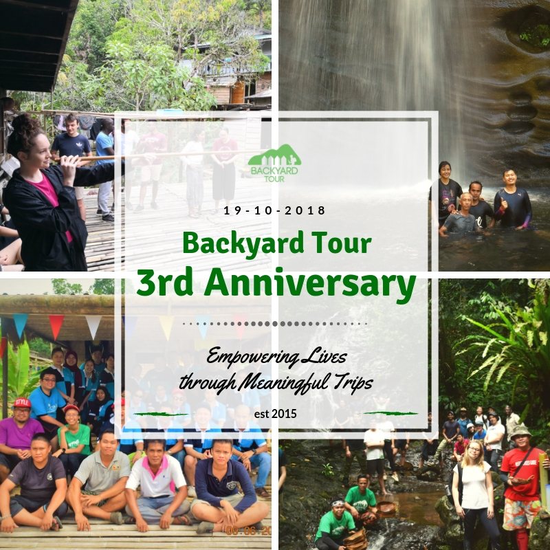 Backyard Tour 3rd anniversary with Backyard Tour Malaysia