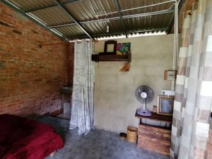 Double room in cabin of Penot Borneo Junglestay