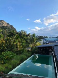 Swimming pool of Penot Borneo Homestay