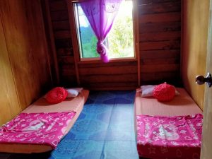 Private double bedroom at Wes Kandung Homestay
