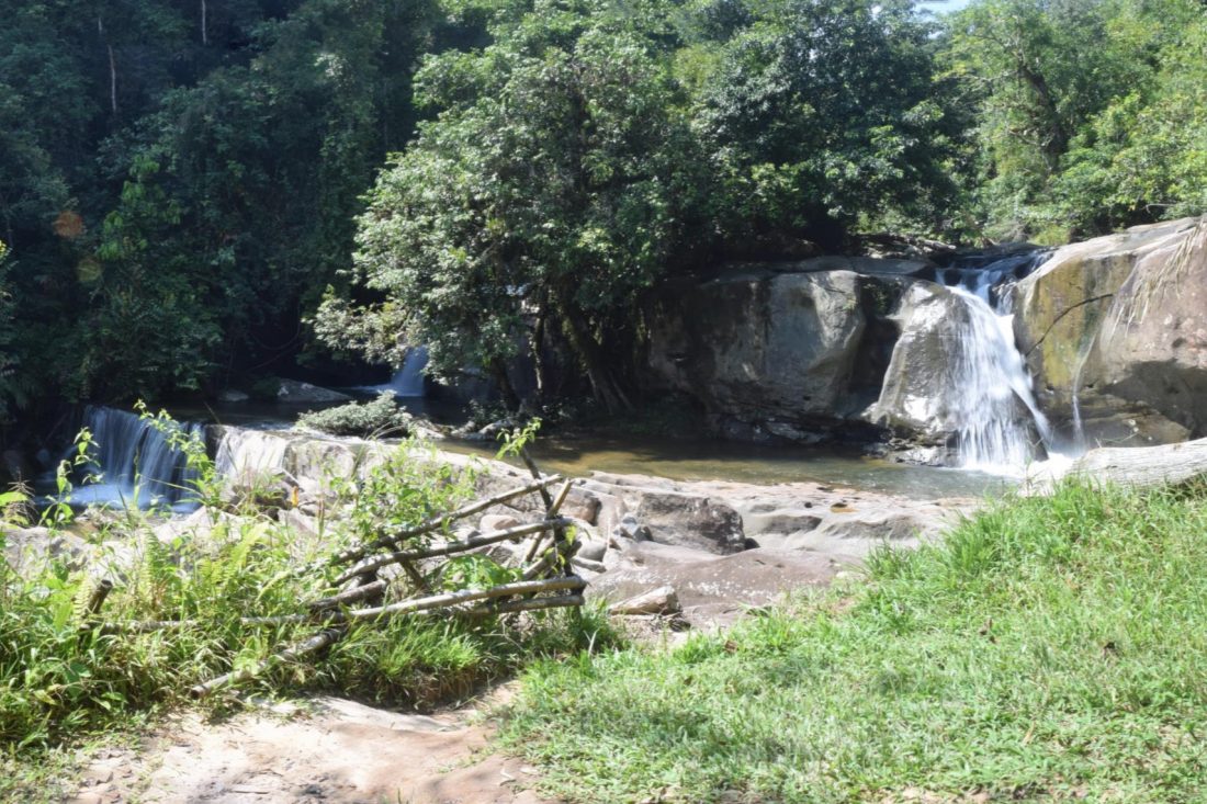 Curtain waterfall in Bengoh Range with Backyard Tour Malaysia